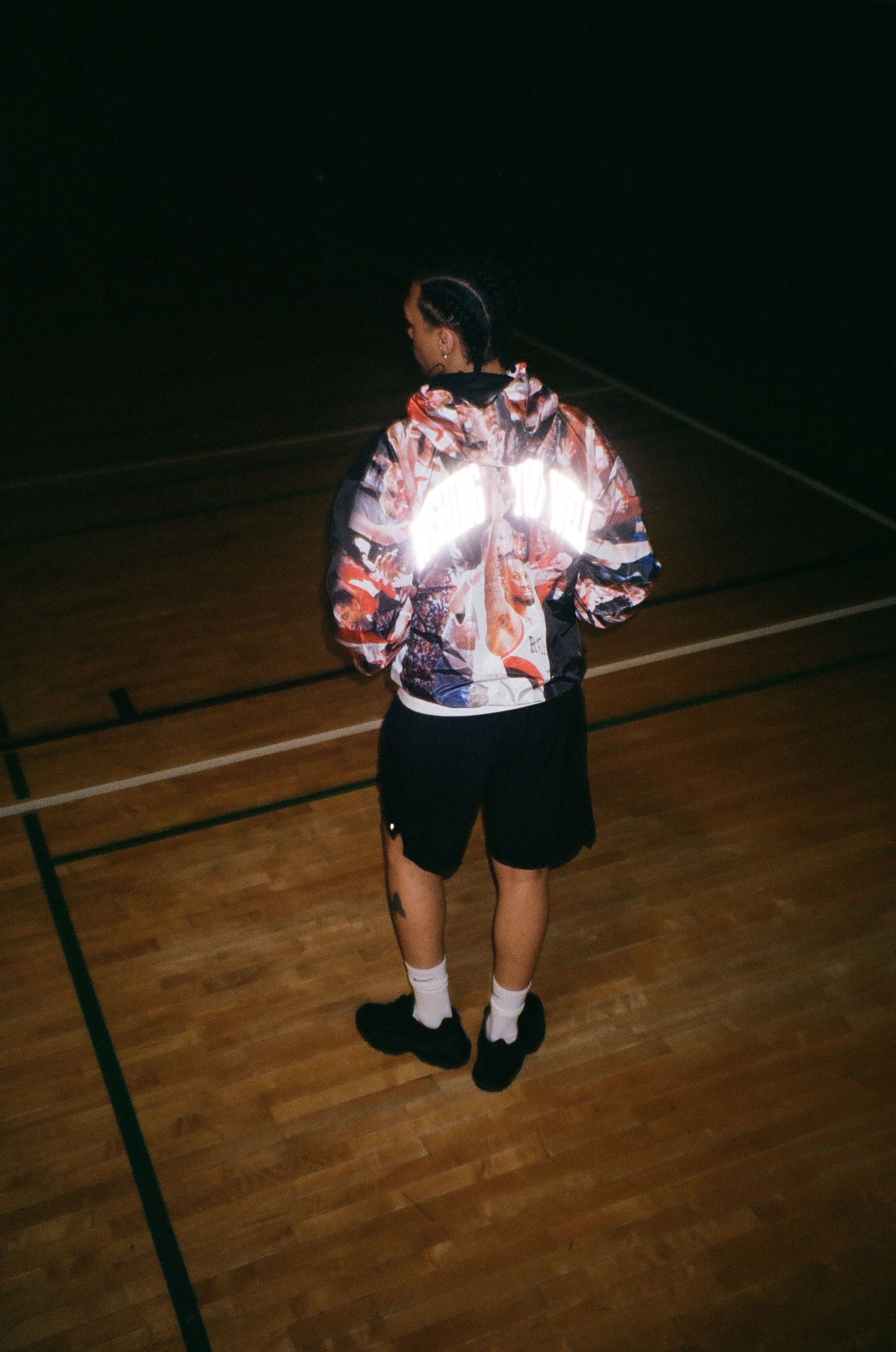 DAME TIME HOODED WINDBREAKER