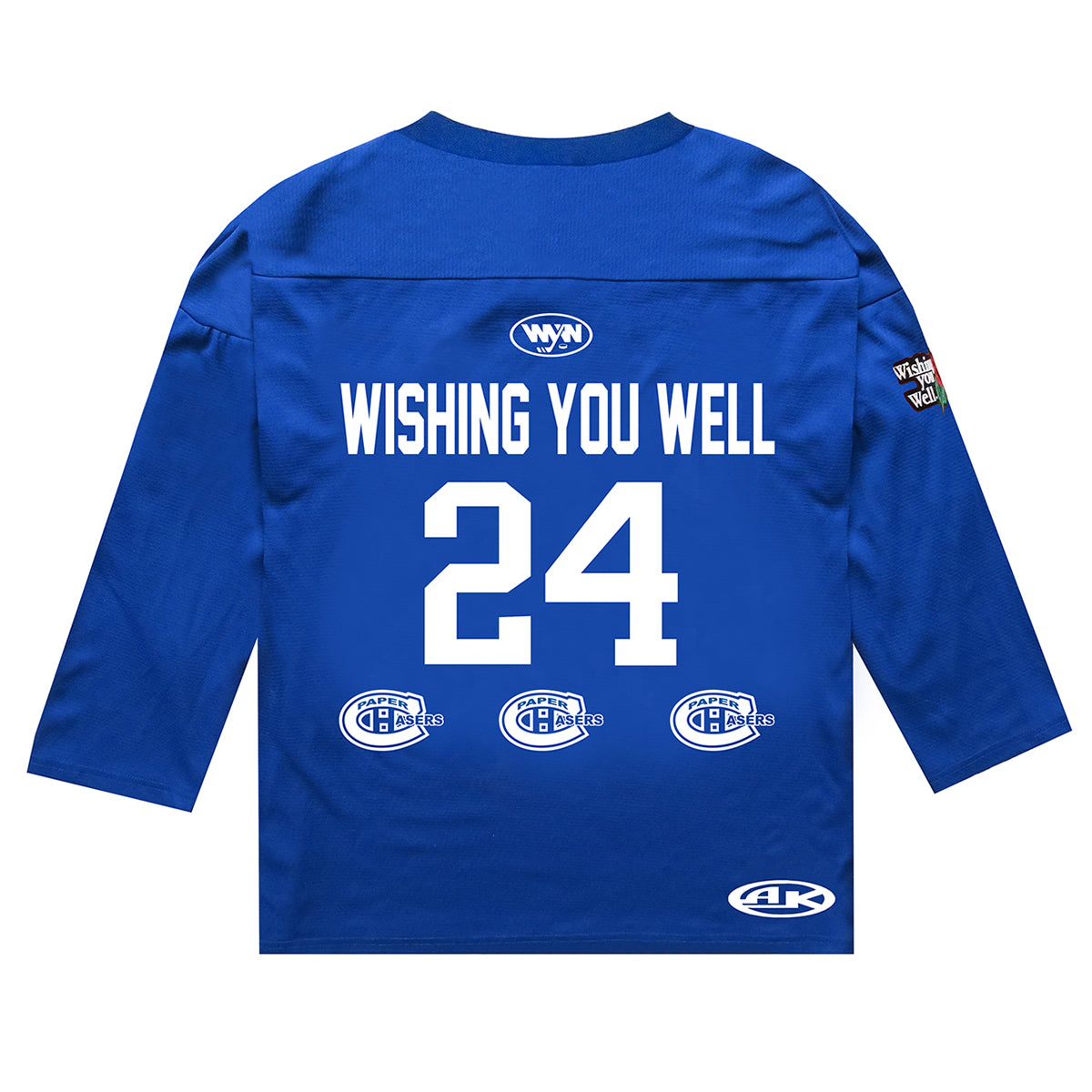 PAPER CHASERS PRACTICE HOCKEY JERSEY (MTL CANADIENS/ROYAL BLUE)