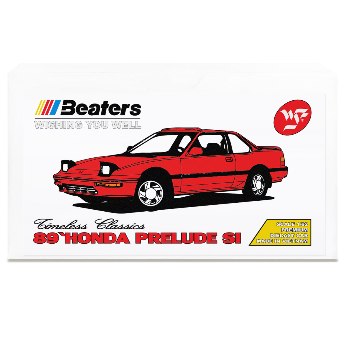 PREMIUM 89' HONDA PRELUDE DIECAST CAR