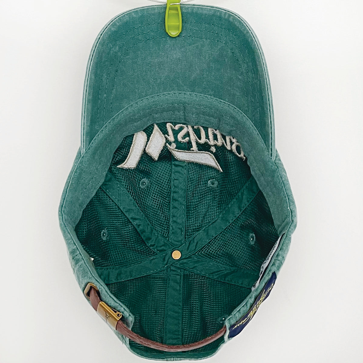 WYW SHOP CAP (LIGHT GREEN/GARMENT DYED)
