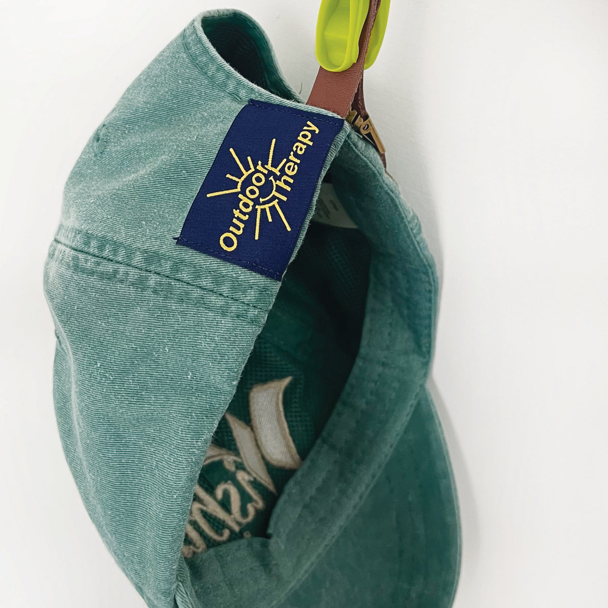 WYW SHOP CAP (LIGHT GREEN/GARMENT DYED)