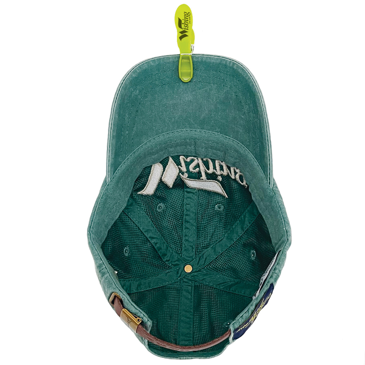 WYW SHOP CAP (LIGHT GREEN/GARMENT DYED)