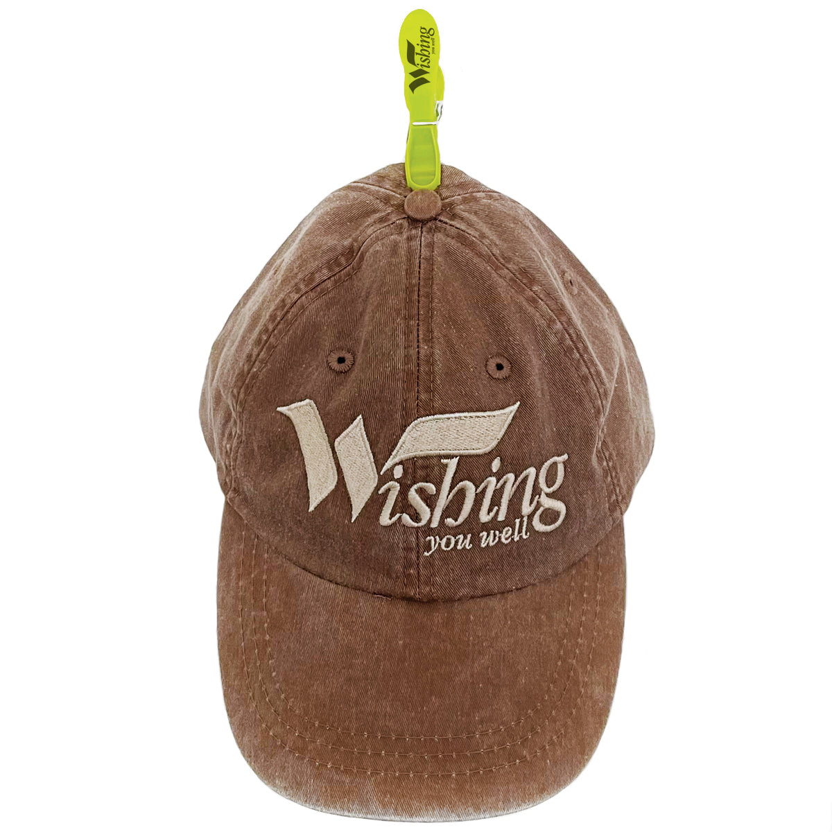 WYW SHOP CAP (ESPRESSO/GARMENT DYED)