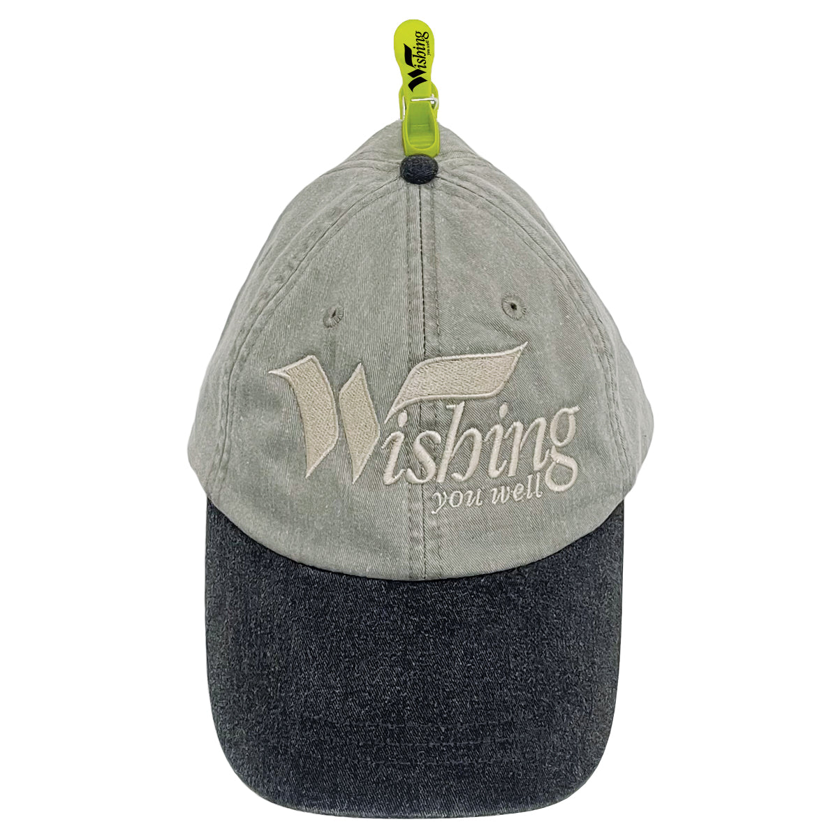 WYW SHOP CAP (STONE /GARMENT DYED)