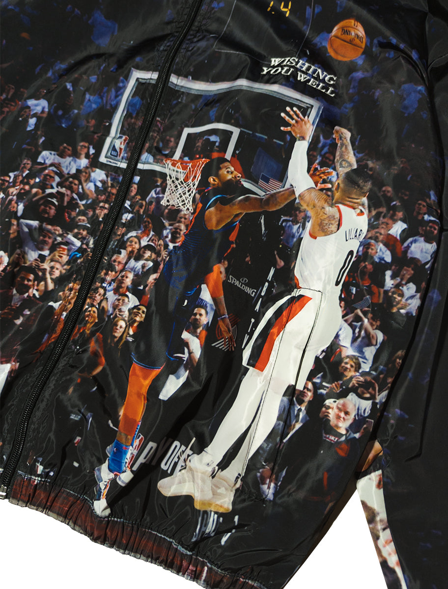 DAME TIME HOODED WINDBREAKER