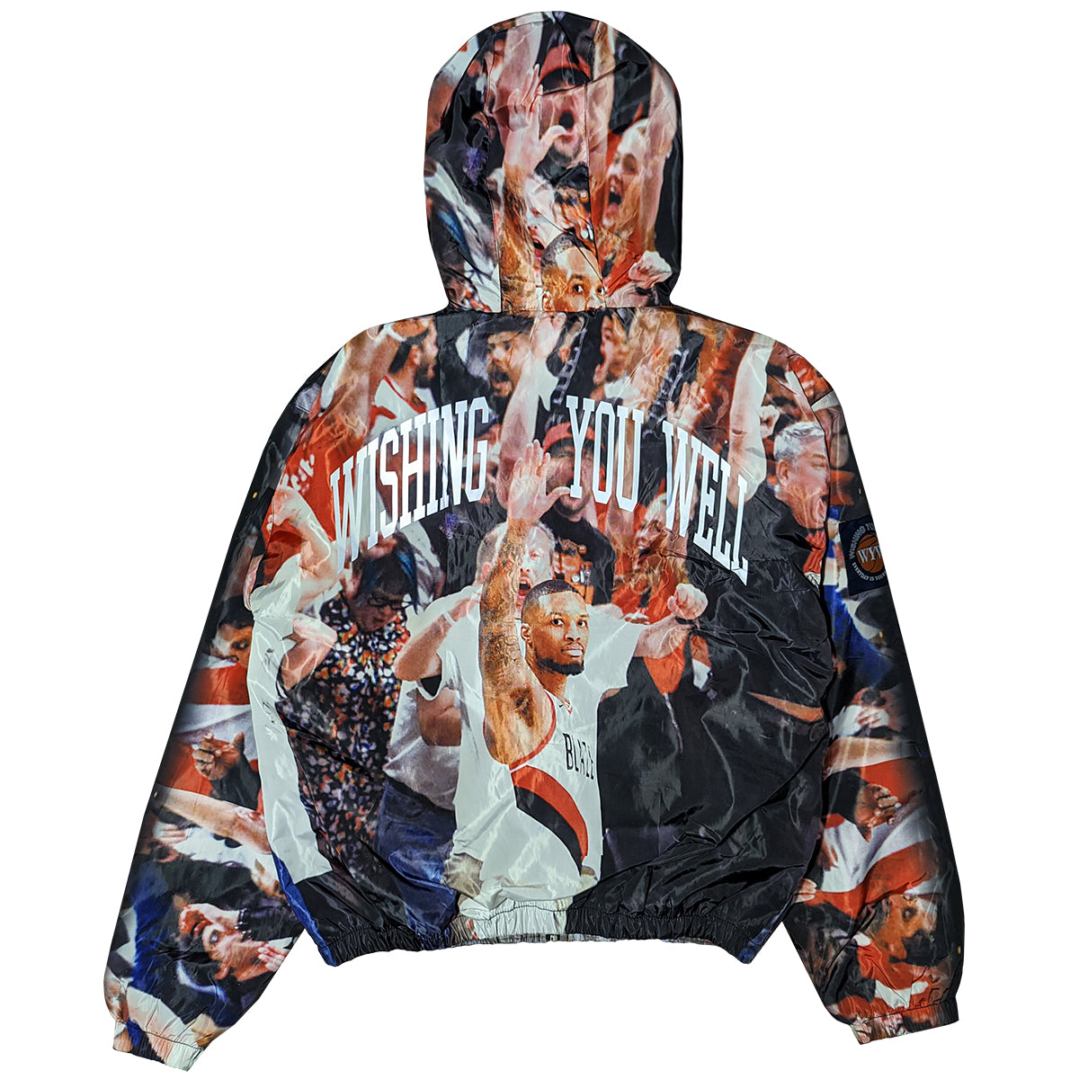DAME TIME HOODED WINDBREAKER