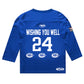 PAPER CHASERS PRACTICE HOCKEY JERSEY (MTL CANADIENS/ROYAL BLUE)