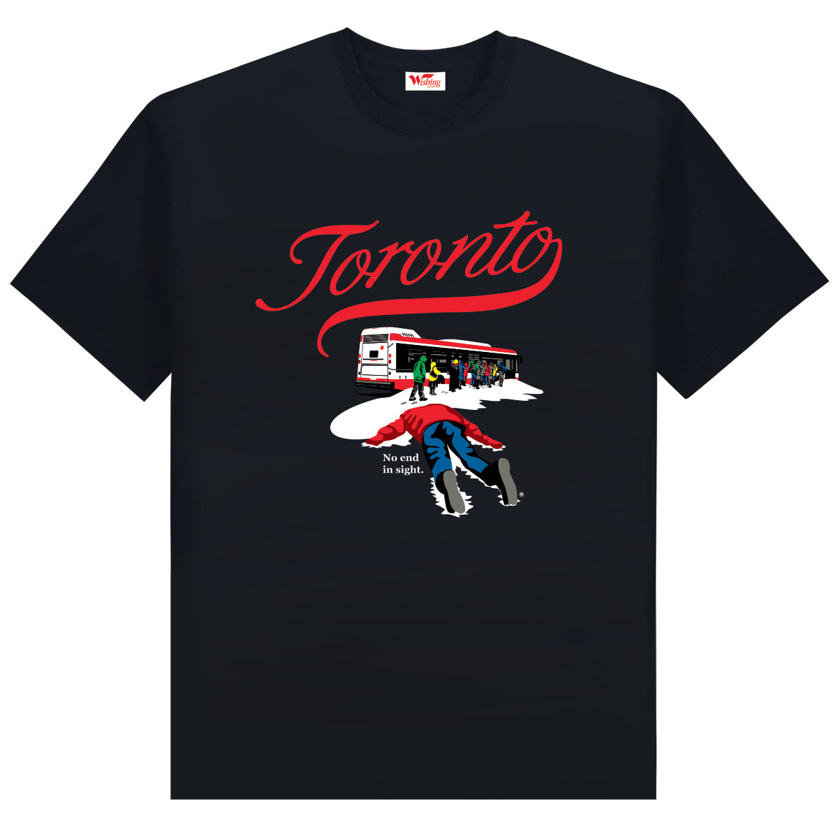 NO END IN SIGHT, T.O (BLACK)