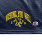 Collegiate Mesh Gym Shorts (Navy Blue)