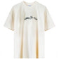 WYW Chain Stitched Logo Tee (Cream/Garment Dyed)