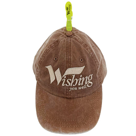 WYW SHOP CAP (ESPRESSO/GARMENT DYED)
