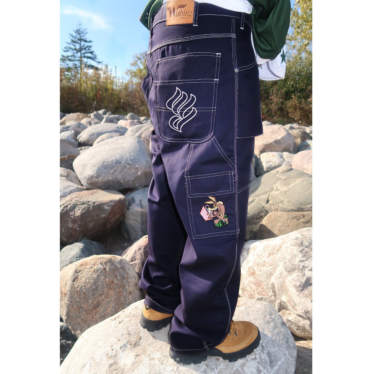 UTILITY CARPENTER CARGO PANTS (MIDNIGHT)