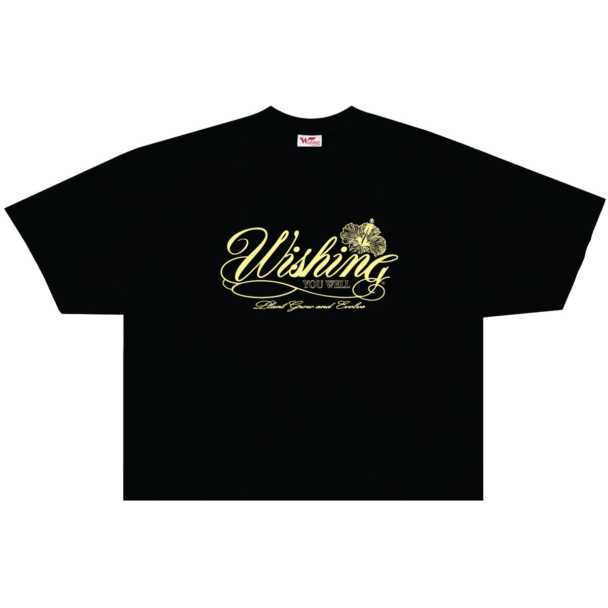 WYW SCRIPT TEE (BLACK)