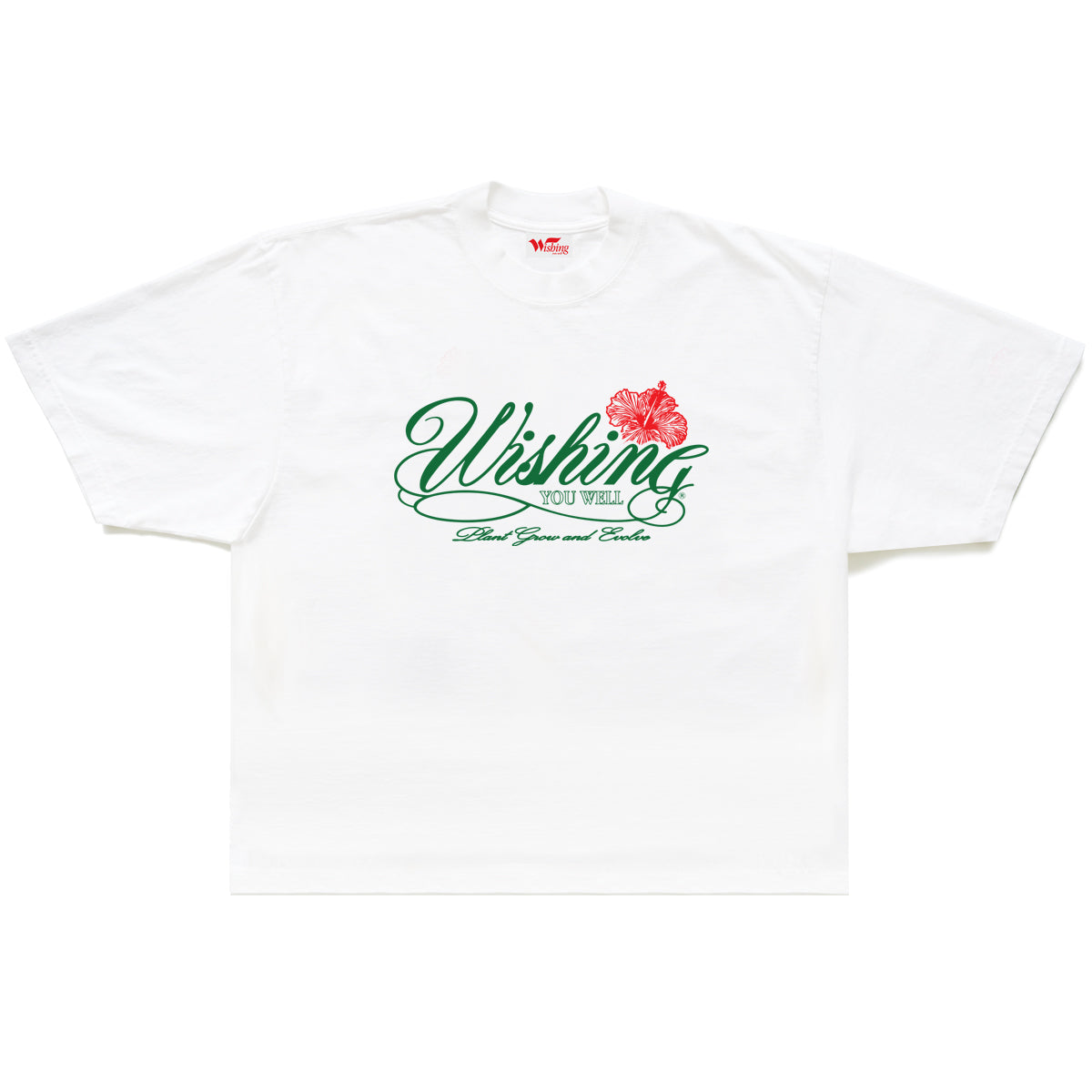 WYW SCRIPT TEE (WHITE)