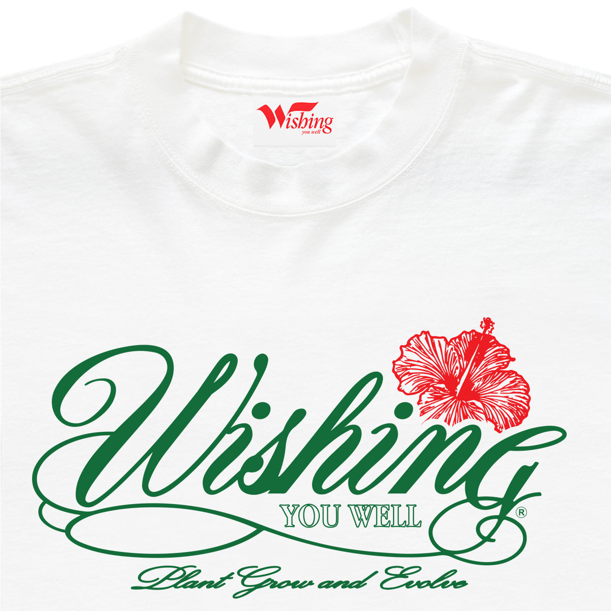 WYW SCRIPT TEE (WHITE)