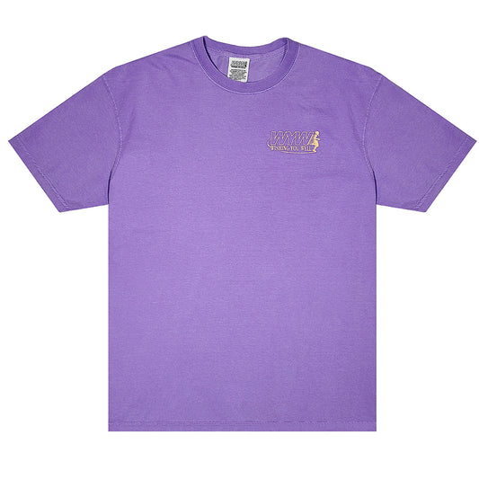 Outdoor Therapy T-Shirt (Violet/Garment dyed)
