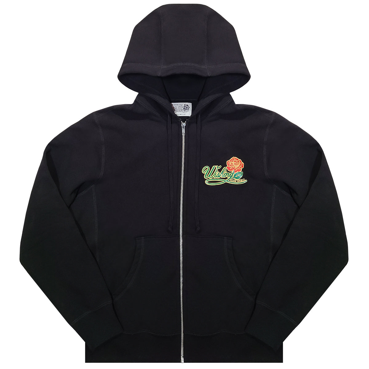 "FLOWERS FOR ALL OCCASIONS" ZIP HOODED SWEATSHIRT