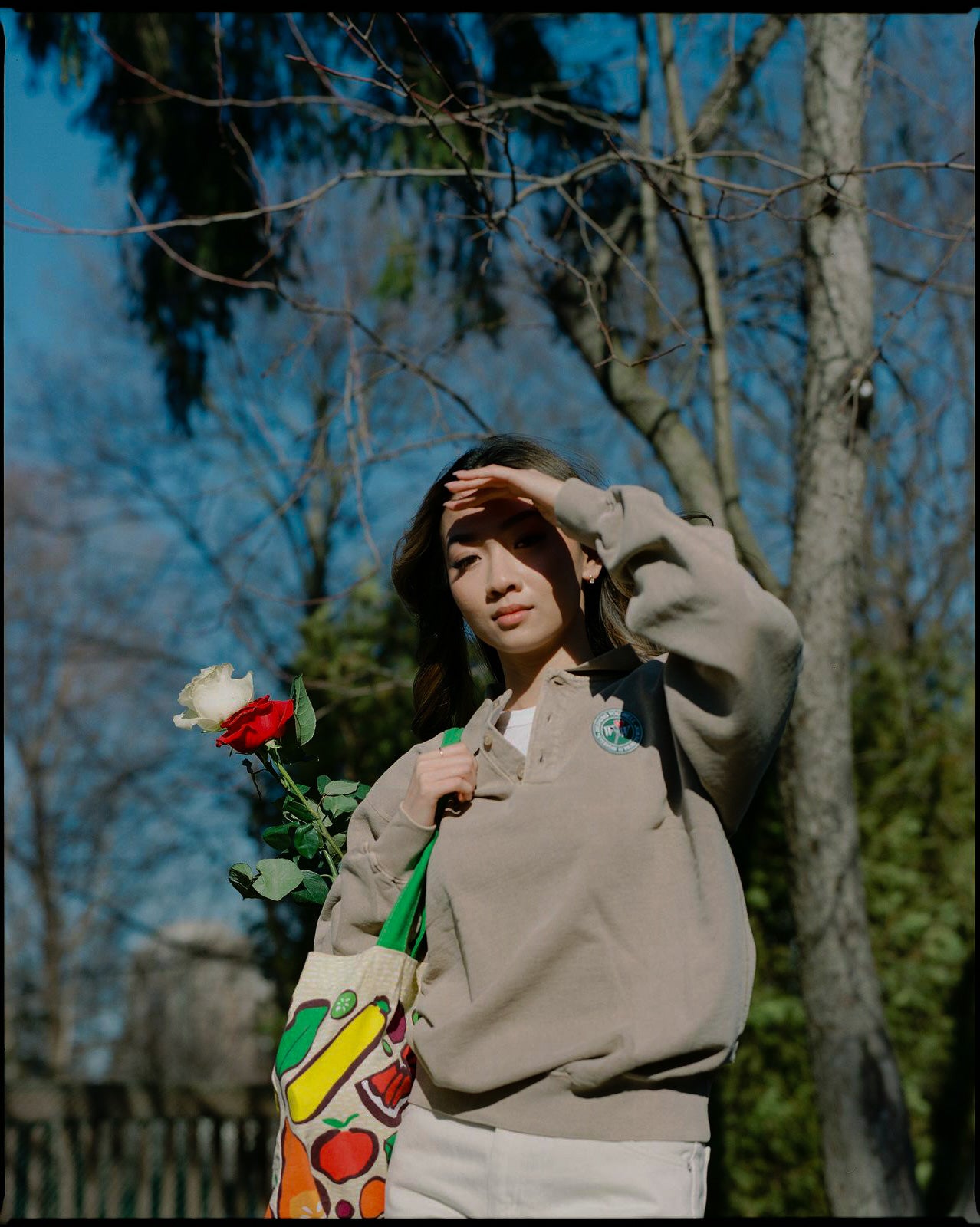 Ivy Rose Rugby Crewneck Sandstone (Garment Dyed)